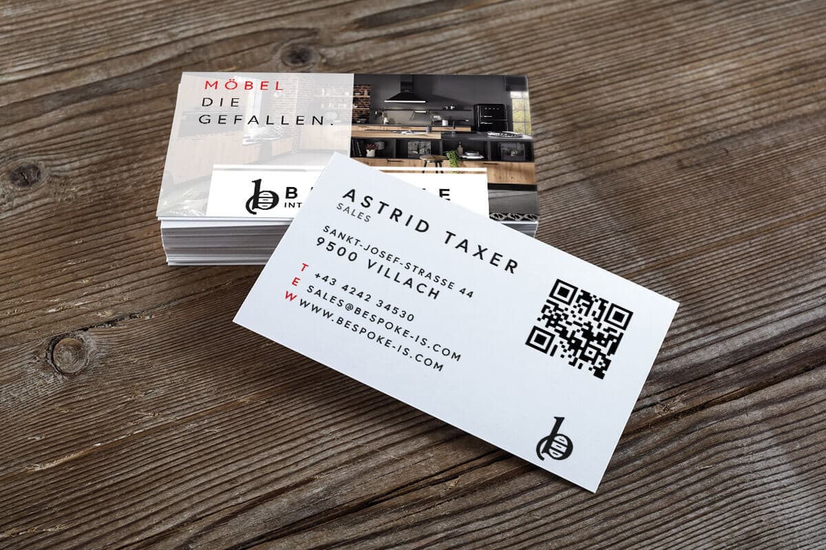 Grafikdesign Agentur Villach krassgrün.at - Visitenkarten