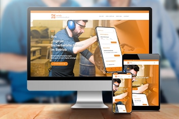 Webdesign Agentur Villach krassgrün.at - Website für Safety Communications