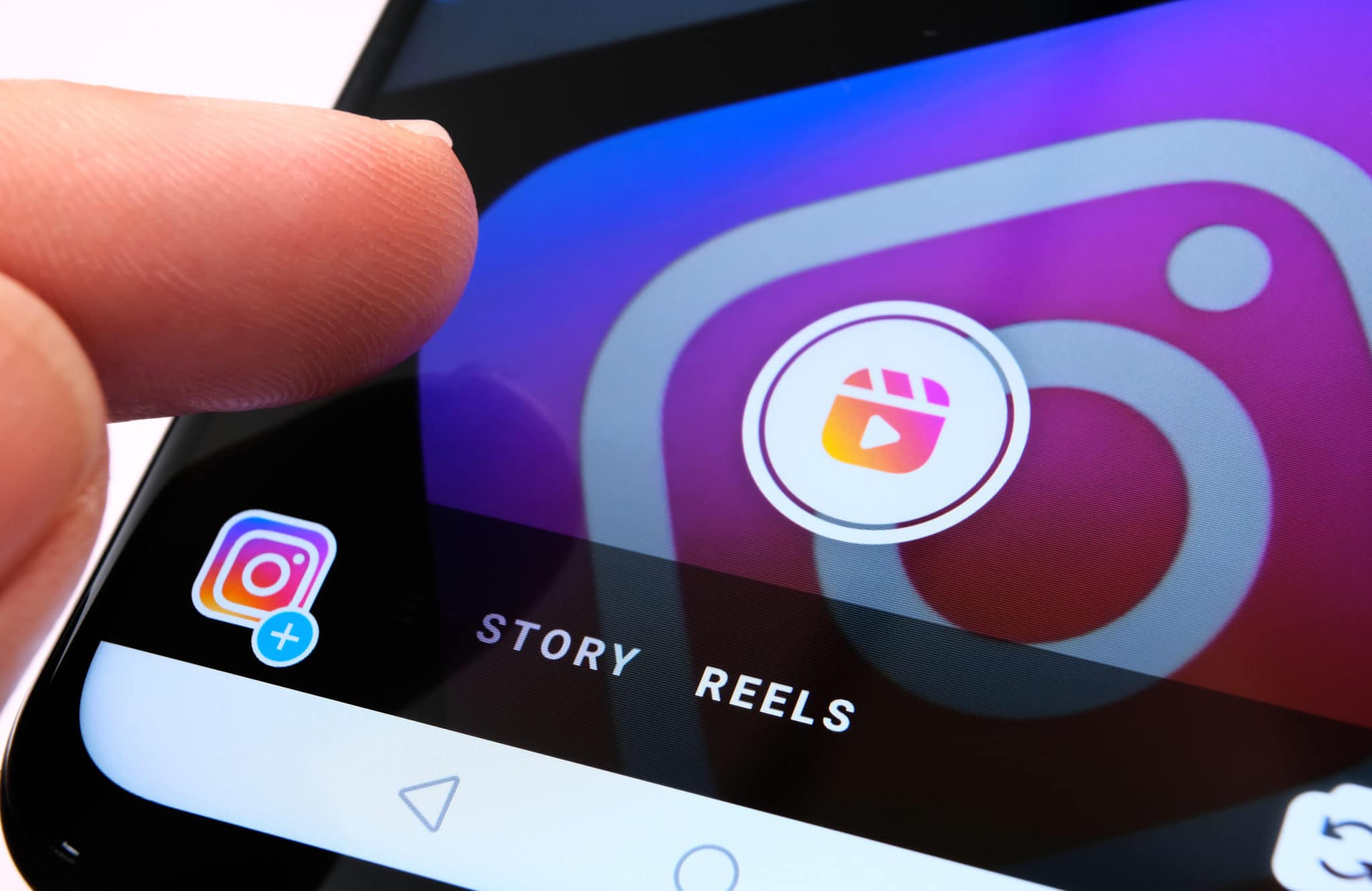 Reels auf Instagram und Facebook